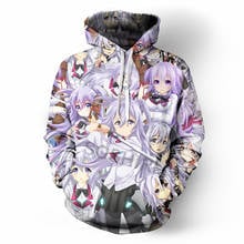 SOSHIRL Purple Hair Princess Hoodies Funny Unisex Hooded Sweatshirt Kawaii Cute Anime Toudou Kirin Pullovers Hip Hop Streetwear 2024 - buy cheap