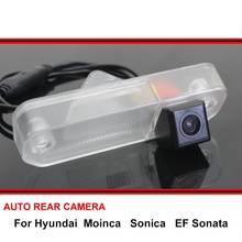 Cámara de visión trasera para coche, accesorio de aparcamiento, marcha atrás, impermeable, para Hyundai Moinca Sonica EF Sonata, SONY HD CCD, visión nocturna 2024 - compra barato