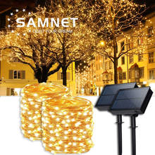 LED Solar Light Outdoor Garden Decoration Garland Lamp IP65 Waterproof Fairy Lights With Remote Control Patio Decor Sun Lantern 2024 - buy cheap