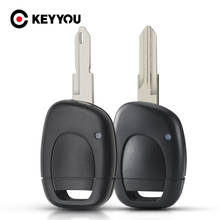 KEYYOU 30X NE73 чехол для ключа автомобиля с лезвием, чехол для RENAULT Twingo Clio Kangoo Master, 1 кнопка, без чипа, без ключа, чехол для Fob 2024 - купить недорого