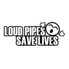 Funny LOUD PIPES SAVE LIVES Styling Car Sticker Automobiles Motorcycles Exterior Accessories Vinyl Decals for Toyota Honda Lada 2024 - buy cheap