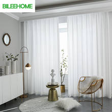 Super Soft Tulle Curtains for Living Room Bedroom Voile Sheer Curtain for Window Blinds Begie Modern Home Decor Treatment Drapes 2024 - buy cheap