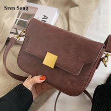 Women Handbags And Purses 2021 Crossbody Shoulder Bags Designer Luxury Ladies Mini Pu Leather  Lizard Pattern High Quality Bags 2024 - buy cheap