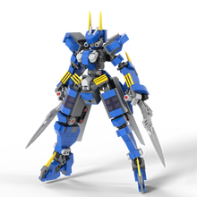 DIY modelo mech estrela manto moc original trabalho pessoal 400pcs + bloco bulding bloco gundam moc criativo para as crianças presentes 2024 - compre barato