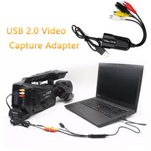 USB 2.0 Video Capture Adapter Card Video DVR 4 Channel Video TV DVD VHS TV  For Win7/8/10/XP/Vista Dropshipping 2024 - buy cheap