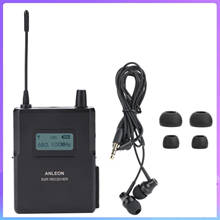 Anleon-antena wireless para monitor de palco, sem fio, alta sensibilidade, 670-680/526-535/863 mhz, receptor de palco, com fones de ouvido 2024 - compre barato