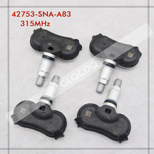 TPMS сенсор для 2005-2012 ACURA CSX 315 МГц датчик давления в шинах 42753-SNA-A83 42753-SNA-A84 42753-TR0-A81 42753-TR3-A81 2024 - купить недорого