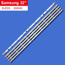 TV LED Bars For Samsung UE32F4000AW UE32F5000AK UE32F5030AW UE32F5300AW UE32F5300AK LED Backlight Strip Kit 9 Lamp Lens 5 Bands 2024 - buy cheap