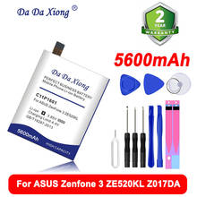 DaDaXiong 5600mAh C11P1601 For ASUS Zenfone 3 Zenfone3 ZE520KL Z017DA live ZB501KL A007 + Free Tools 2024 - buy cheap