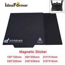 3D Printer Parts New Magnetic Bed Tape for Print Sticker 150/200/214/220/235/310mm Square Build Plate Tape Surface Flex Plate 2024 - buy cheap