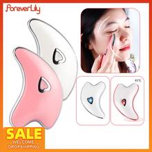 Face Neck Guasha Massager Microcurrent Skin Lifting Tightening Machine Wrinkle Removal Facial Scraping Skin Care Beauty Device 2024 - buy cheap