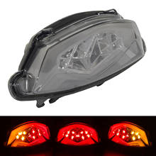 waase E-Marked Motorcycle Rear Taillight Tail Brake Turn Signals Blinker Integrated Led Light For Suzuki GSX-S 750 750Z 17-20 2024 - buy cheap