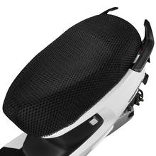 Summer Cool 3D Mesh Motorcycle Seat Cover Breathable Sun-proof Motorbike Scooter Seat Covers Cushion For Yamaha Suzuki 2024 - buy cheap