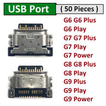 Conector de puerto de carga Micro USB para Motorola Moto G5 G5S G5S G6 G7 Plus G8 Power Lite One Zoom Z3, 50 Uds. 2024 - compra barato