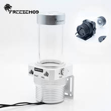 FREEZEMOD-bomba de suspensión magnética, tanque de agua, caja de Metal completa, Combo, Enfriador de agua con Control inteligente PWM integrado, 1100L/H 2024 - compra barato