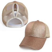 fashion Ponytail Baseball Cap Women Messy Bun Snapback Summer Mesh Hats Casual Sport Caps Adjustable bone casquette 2024 - buy cheap