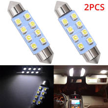 2pcs Car Led DC 31mm 36mm 39mm 41mm White 3528 1210 Auto Light 8SMD C5W 8 LED Festoon Dome Reading Lamp Decorating Tail Bulb 12V 2024 - buy cheap