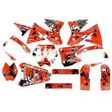 Free custom names mumbers Motocross 3M Graphics Stickers Decals Kits FOR KTM 125 250 300 380 400 520 SX MXC 1998 1999 2000 2024 - buy cheap