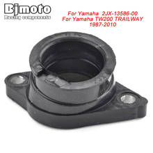 BJMOTO For Yamaha TW200 TRAILWAY 1987-2010 Rubber Carb Intake Carburetor Interface Adapters 2JX-13586-00 2024 - buy cheap
