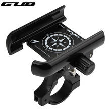 GUB Aluminum Alloy Bicycle Phone Holder Adjustable Stable Motorcycle Phone Bracket 360 Degree Rotation MTB Bike Phone Mount 2024 - buy cheap