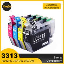 Совместимость для LC3311 LC3313 совместимый чернильный картридж для принтера Brother MFC-J491DW MFC-J497DW MFC-J690DW MFC-J895DW принтер 2024 - купить недорого