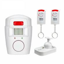 Portable IR Wireless Motion Sensor Detector Remote Controlled Mini Alarm Home Security Burglar Alarm System 2024 - buy cheap