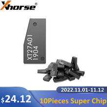 Транспондер Xhorse VVDI Super Chip XT27A01 XT27A66 для ID46/40/43/4D/8C/8A/T3/47, работает с мини-ключом VVDI2 VVDI 2024 - купить недорого