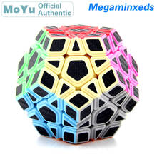 MoYu MeiLong Megaminxeds Magic Cube Carbon Fibre Sticker Dodecahedron Neo Speed Cube Puzzle Antistress Educational Toys 2024 - buy cheap