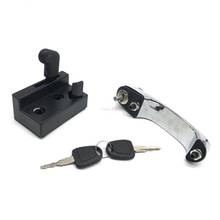 excavator cab door lock assembly door handle lock block excavator accessories For DOOSAN DH DX55/60/70-9 DAEWOO 2024 - buy cheap