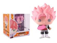Figura de acción de Dragon Ball Z, muñeco de SUPER SAIYAN POSE GOKU rosa, modelo coleccionable, juguetes para niños, regalo de cumpleaños, n. ° 260 2024 - compra barato