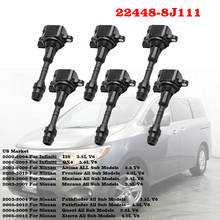 Ignition Coils For Nissan PATHFINDER (R51) ALTIMA (L31) Quest (V42) Murano Maxima (A34) EANA (J31) patrol(Y62) 22448-8J115 2024 - buy cheap