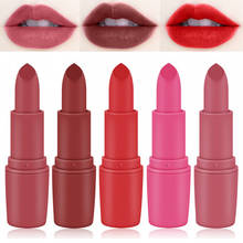 Matte Lipstick Waterproof Long Lasting Lip Stick Makeup Sexy Red Brown Nude Pigments Velvet Matte Lipsticks Cosmetics Korean 2024 - buy cheap