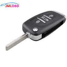 2022 New Car Key Case For Citroen C2 C3 C4 C5 C6 C8 VA2 Modified Flip Key Shell Remote Key Case 3 Button  Car Symbol CE0536 2024 - buy cheap