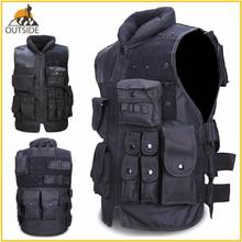 High Quality Tactical Vest Black Mens Military Hunting Vest Field Battle Airsoft Molle Waistcoat Combat Assault Plate Carrier 2024 - buy cheap