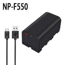 PALO-batería para cámara Sony NP-F550 NP F550, 2600mAh, NP-F570, NP-F330, NP-F530, NP-F570, NP-F730 2024 - compra barato