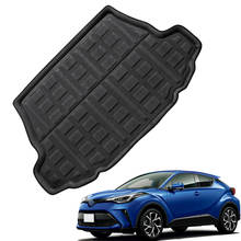 Car Rear Trunk Cargo Boot Liner Tray Mat Carpet Waterproof For Toyota C-HR 2017 2018 2019 2020 / CHR 17 18 19 20 2024 - buy cheap