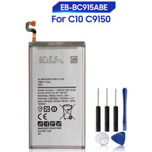 Оригинальная запасная батарея EB-BC915ABE для SAMSUNG GALAXY C10 C9150 натуральная батарея для телефона 4000 мАч 2024 - купить недорого