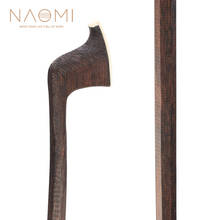 NAOMI 4/4 Size Sandalwood Violin Bow Blank Bow Stick Engraved Bow Head Violin Bow Maker Use 2024 - buy cheap