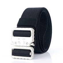 Luxury Mens Tactical Belt For Jeans Pants Military Nylon Belt Metal Buckle Outdoor Training Belts High Quality Canvas Strap Gift 2024 - buy cheap