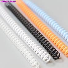 New 5pcs 30 Hole Loose-leaf Plastic Binding Ring Spring Spiral Rings Office Supplies 2024 - buy cheap