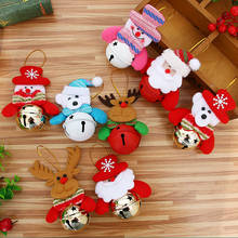 Adornos navideños baratos, campanas, regalo de Navidad, Papá Noel, muñeco de nieve, muñeco de juguete, adornos navideños para el hogar 2024 - compra barato