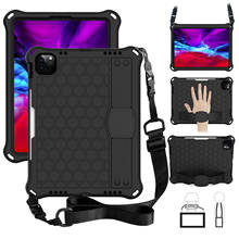 Shoulder Strap Kids Case for iPad Pro 11 Air 4th Generation EVA Shockproof Case for iPad 2020 A2324 A2072 Handle Tablet Funda 2024 - buy cheap