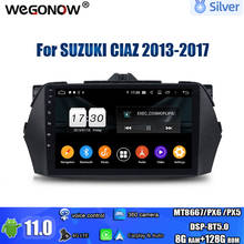 DSP 9 "1DIN Android 9,0 4GB de RAM de 8 core 64GB reproductor de DVD del coche GPS mapa RDS Radio wifi BT5.0 DVR de la Cámara de TV para SUZUKI CIAZ 2013-2017 2024 - compra barato