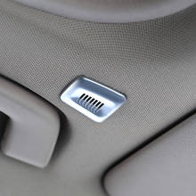 High Quality 1PCS Chrome trim the microphone decorative covers For BMW 1/3/5 Series GT 520 530 X3 X4 X5 F30 F15 F12 F25 2024 - buy cheap