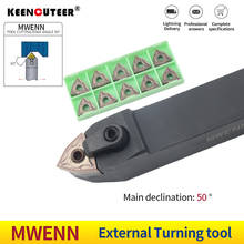 Mwenn2020k08 mwenn2525m08 torneamento externo ferramenta titular wnmg inserções de carboneto mwenn torno máquina corte ferramentas conjunto 2024 - compre barato