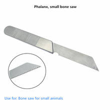 Serra de osso de 15cm, aço inoxidável para instrumentos ortopédicos de dedo, veterinária 2024 - compre barato