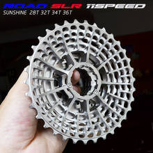 Free Shipping SLR 11s -28T Cassette Racing  Speed Gravel Bike -36T   -34T Ultralight K7 V -32T CNC Flywheel 2024 - buy cheap