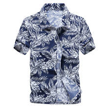 Fashion Mens Hawaiian Shirt Male Casual Colorful Printed Beach Aloha Shirts Short Sleeve Plus Size 5XL Camisa Hawaiana Hombre 2024 - buy cheap