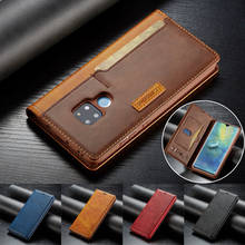 Роскошный кожаный чехол-книжка с подставкой для Huawei Mate 20, чехол-бумажник, чехлы для телефонов Huawei P30 Lite, P20 Mate 20 Pro, противоударный чехол 2024 - купить недорого