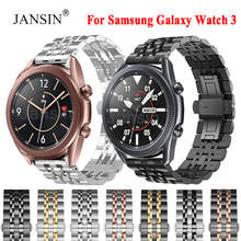 Metal Wrist Band for Samsung Galaxy Watch 3 45mm 41mm Straps Bracelet for Samsung Galaxy Watch3 Stainless Steel Watchband Strap 2024 - buy cheap